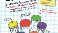 Global Game Jam 2012 Cette année encore, le Jardin Moderne accueille la Global Game Jam, workshop mondial de 48h qui propose de créer des jeux vidéos en équipe. Cette fois, le jeu sera abordé dans son ensemble : jeu vidéo, mais aussi jeu de plateau, jeu d'adresse...