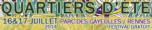 quartiers d'été 2014