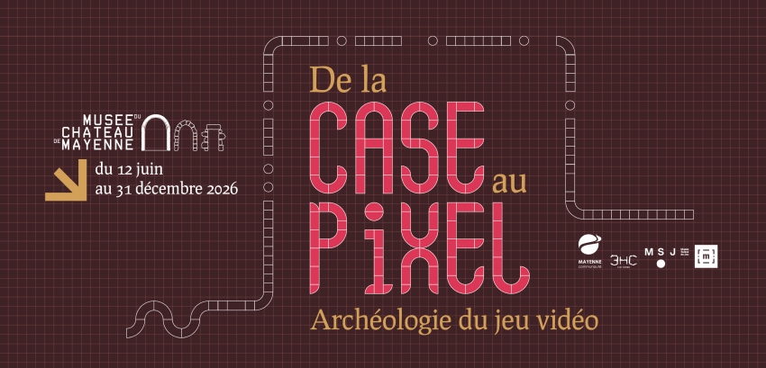 De la Case au Pixel : archéologie du jeu vidéo au musée de Mayenne